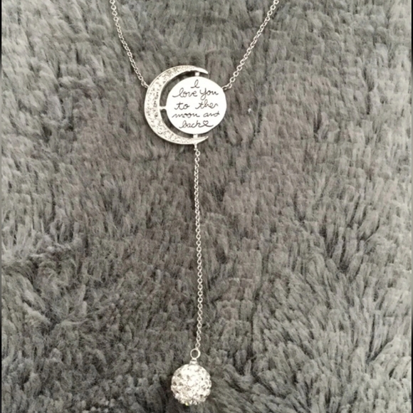 NYCJewelry Engraved To The Moon And Back Y Necklace - Picture 3 of 3